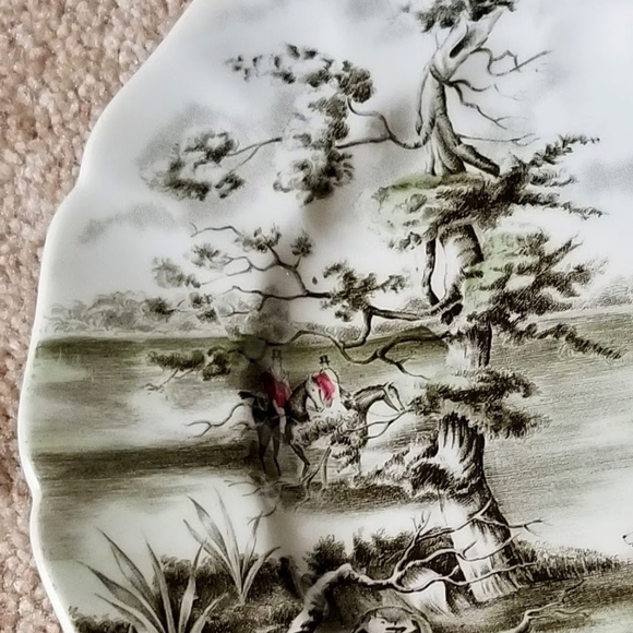 Tally Ho by JOHNSON BROTHERS "VIEW HALOO” Plate - Picture 6 of 8